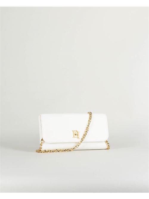Wallet with shoulder strap with metal logo Elisabetta Franchi ELISABETTA FRANCHI | Wallet | PF11A41E2360
